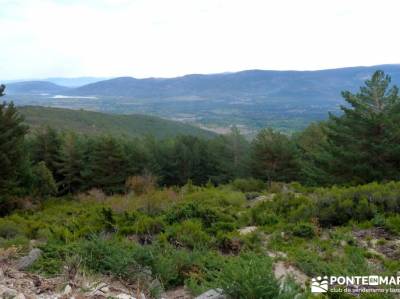 Puertos del Reventón y Calderuelas;hoces del duraton senderismo excursiones sierra de madrid luna l